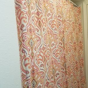 World Market Boho Shower Curtain